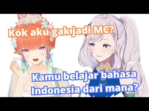 Kiara Ternyata Belajar Bahasa Indonesia dari M-chan | Pavolia Reine Hololive ID