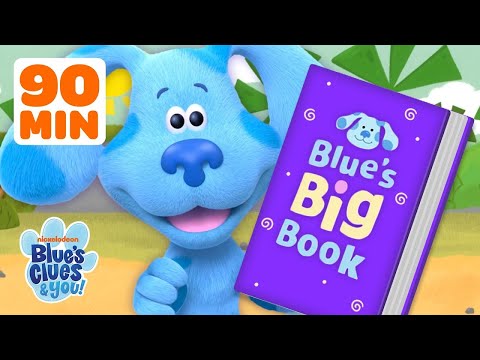 90 MINUTES of Story Time with Blue, & Josh 📚 | Blue's Clues & You!