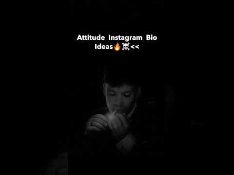 ɪɴsᴛᴀ ᴀᴛᴛɪᴛᴜᴅᴇ ʙɪᴏ ɪᴅᴇᴀs 🗿 || ᴠɪʀᴀʟ 𝟸𝟶𝟸𝟺🔥 #instagram #attitude #ideas #bio #attitudeideas #sigma