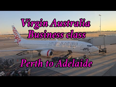 Virgin Business Class - Flight Review: Perth to Adelaide✈️✈️