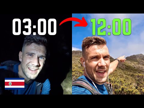 Trying To Climb Costa Rica's 3800m Mountain in 16 Hours