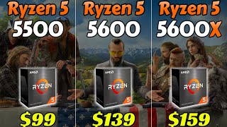 AMD Ryzen 5 5500 vs 5600 vs 5600X - Which CPU is Better value for Money?