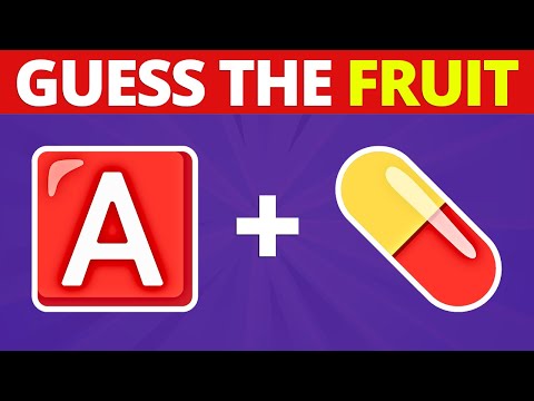 Guess The Fruit By Emojis: Emoji Quiz - Zeey Quiz