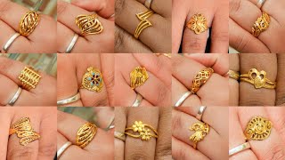 Gold ring designs||Gold ring designs for women||Gold finger ring design@Sanchitassimplelife