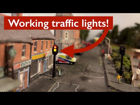 Model Railway Layout Update - working traffic lights! - Shed Valley Railway v2.0