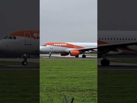 POWER !!! Airbus A320 easyJet .