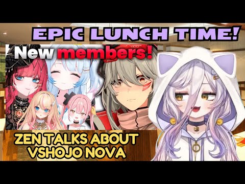 Henya Epic Lunch Time: Zen Reacts to New VShojo Nova and Hidden Easter Eggs in Geega's Stream