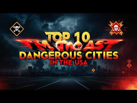 Top 10 Most DANGEROUS Cities in the USA for Tourists