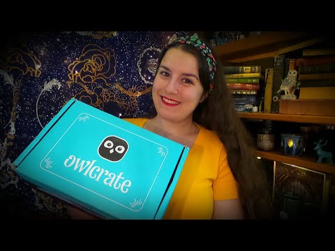 Owlcrate 🏰 FALLING FOR THE SHADOWS 🖤 Unboxing 📖 🦉August 2024