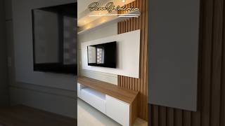 tv unit design ideas|| tv unit kaise banaye new #shortsfeed #shorts #viral