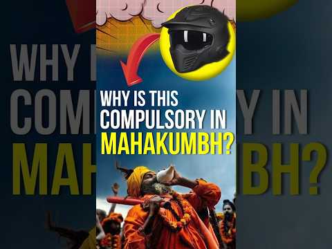 Helmets Are Compulsory in #mahakumbh2025 ! But Why?