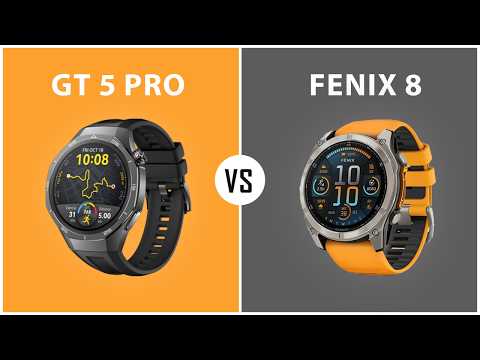 HUAWEI WATCH GT 5 Pro vs Garmin Fenix 8 - The Ultimate Battle of Premium Smartwatches