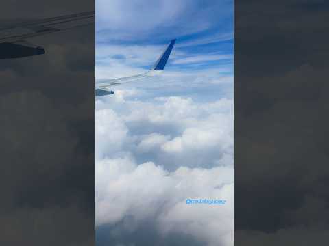 Cloud view from inside the flight | बादल का दृश्य  #cloud #heaven #flight #travel #shorts #viral