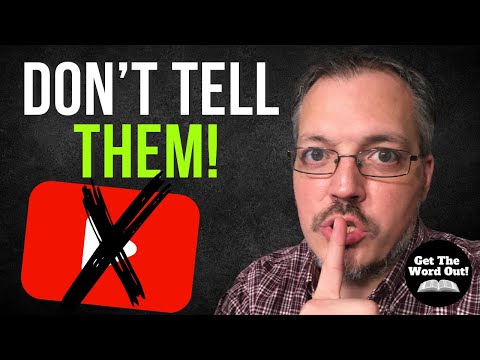 Why I Am Keeping This Channel a Secret (from ~6k subs)! | Grow Your Christian Youtube Channel