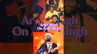 🔥 Arijit Singh Reacts to His Own Songs! | The Viral Moment 🎤 #shorts