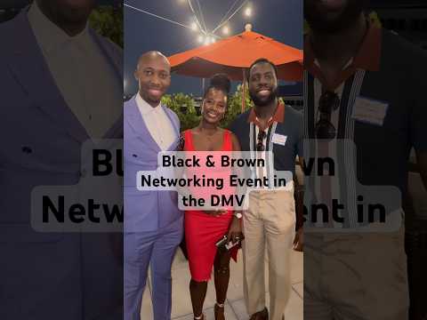 LikeMinded event by theconnectdc, w/ Black & Brown professionals in the DMV! #dc #networking #dmv