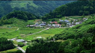 美しき信州の里山 六月の風景・4K