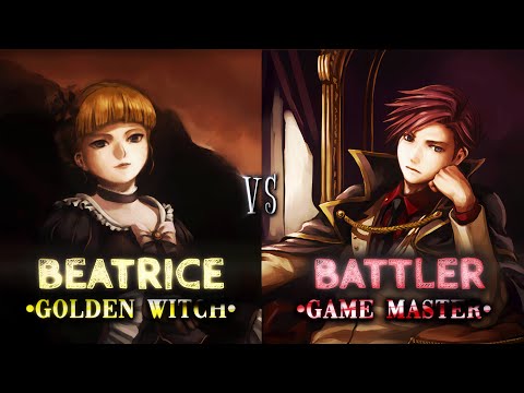 Beatrice Golden Witch vs Battler Ushiromiya | Umineko Full Scale Comparison | Somewhere Only We Know