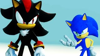 Sonic X Shadow Generations - Sonic Vs. Shadow Cutscenes (HQ)