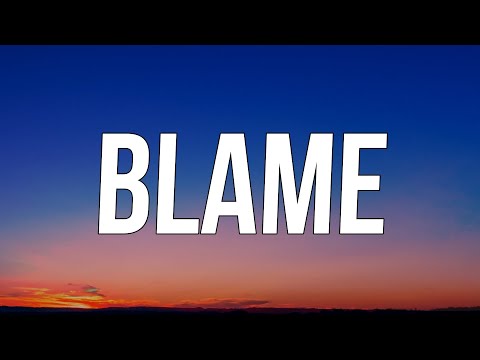 Calvin Harris - Blame (ft. John Newman) (Lyrics)