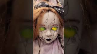 Animated Hanging Doll! #halloweenshorts #loweshalloween2022