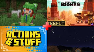 This is Basically Minecraft 2! Actions and Stuff + Realistic Biomes + RPG Skills + Soundscapes+