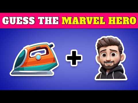 Guess The Marvel Character by Emoji ?🦸‍♂️🦸‍♀️ Quiz Rainbow