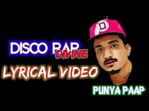 Divine - Disco Rap Lyrical video  | Full song Official lyrical video