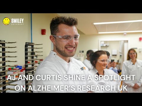 AJ and Curtis Shine a Spotlight on Alzheimer’s Research UK