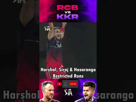 RCB Fight Back 🔥| RCB vs KKR | IPL 2022 | Match 6 Highlights | #Shorts