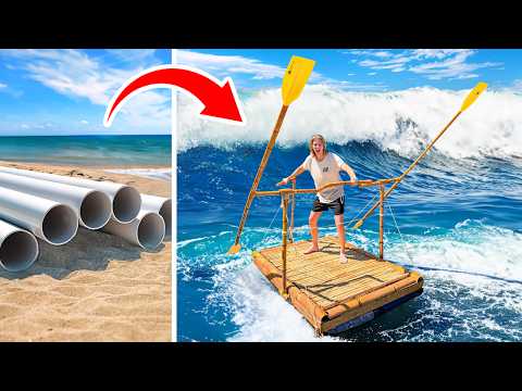 Transforming PVC Pipes into a Survival Raft!