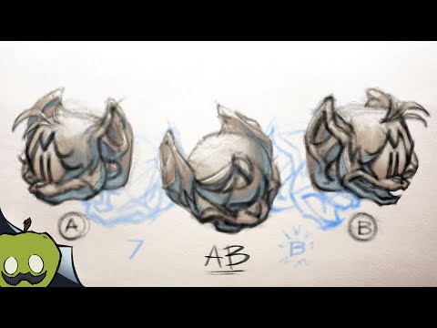 OpenToonz Head Turn Exercise With SIMPLE Steps