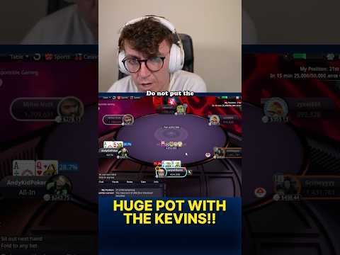 WCOOP MONSTER POT WITH POCKET KINGS 🤯🤯 #poker #pokerstars #wcoop