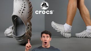 are these the BEST Crocs of 2023?! Croc ECHO Clogs on feet and review