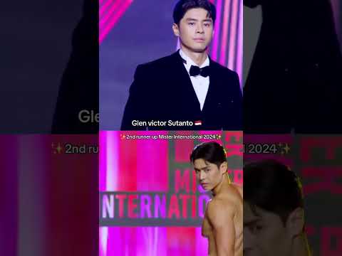 Mr.International Indonesia Hindi ko Akalain na 2nd Runner up Siya Iba talaga pag dark Horse