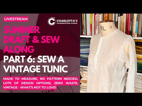 How to sew a summer tunic - quick and easy