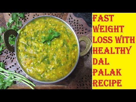 Dhaba Stlye Dal Palak Recipe | दाल पालक | Healthy Dal Paalak | Dal Palak for Weight Loss