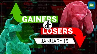 Trent, Axis Bank, Power Grid among the top gainers and losers in trade on January 15