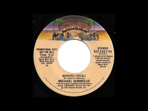 Michael Sembello – Maniac (Promo 45)