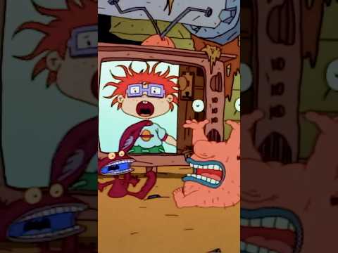 Rugrats Crossover with Aaahh!!! Real Monsters 👻 | Nickelodeon #shorts