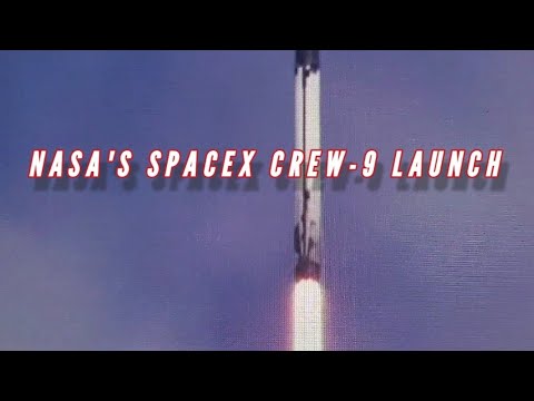 NASA'S SPACEX CREW-9 LAUNCH: Successful Falcon Heavy Release