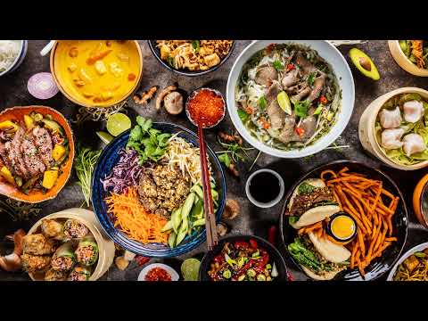 Asian cuisine food  Live Stream