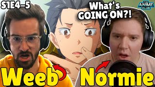 "K!lled in the MANNER??" - A Weeb & Normie React - Re:Zero [S1E4-5] (Highlights)