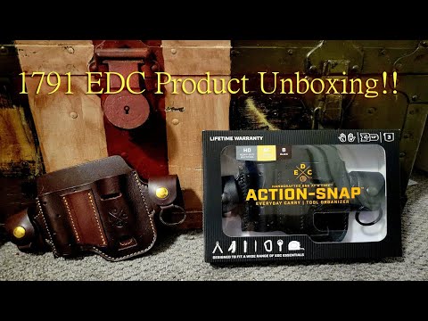 "Unboxing & Review: 1791 EDC Gear – Action-Snap, Work Belt, Pocket Duo Kit!" Part 1.