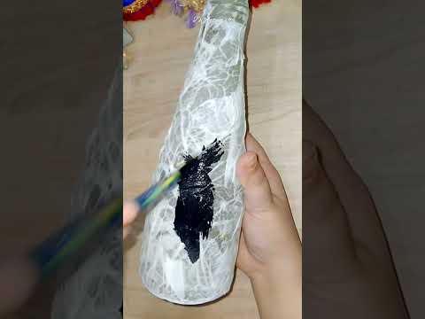 easy diy handmade flower vase || #shorts #diy #craft