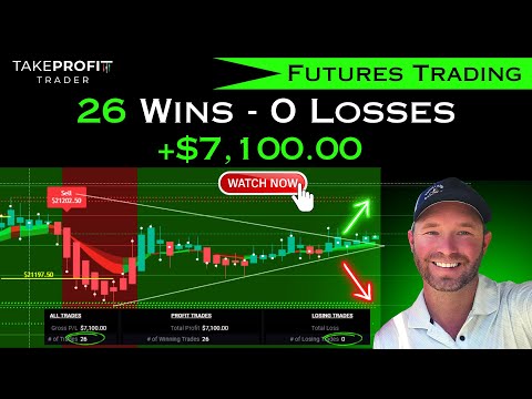 26 Wins - 0 Losses [ Day Trading Futures +$7,100 ]