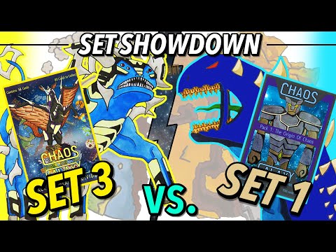 Set 1 vs Set 3 Battle - Chaos Galaxy TCG Set Showdown! Ep 1