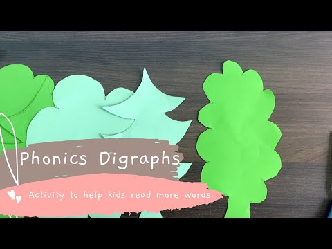 Phonics Digraph Activity | Digraph Sorting | Simple Activity to help kids read Digraph Words