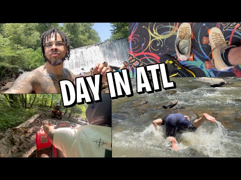 MY HOMIE PLAYED WIPEOUT IN REAL LIFE 🤣 THINGS TO DO IN ATLANTA, GA 📍ATL DAY 1