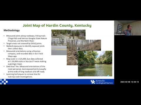 KGS Internal Seminar - Joints and Natural Arches in Kentucky